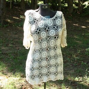 Kookai Lace Short Sleeve Top Women's